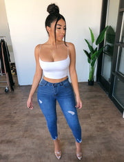 Matthew High Rise Skinny Jeans(Medium)