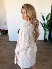 Melissa Knit Cardigan(Ivory)